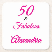 Modern femtio & fantastisk fet 50-årsdag