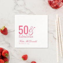 Modern femtio och fantastisk djärv 50-årsfest
