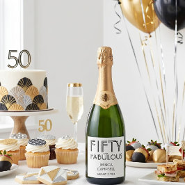 Modern femtio och fantastisk fet 50-årsfest