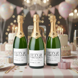 Modern femtio och fantastisk fetstil 50-årsdag