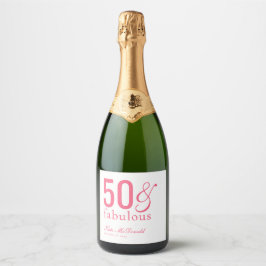Modern femtio och fantastisk fetstil 50-årsfirande