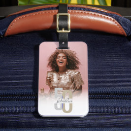 Modern femtio- och femtiodagars Elegant Bagagebricka