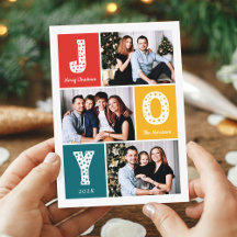 Modern Festive Färg God jul 3 Photo