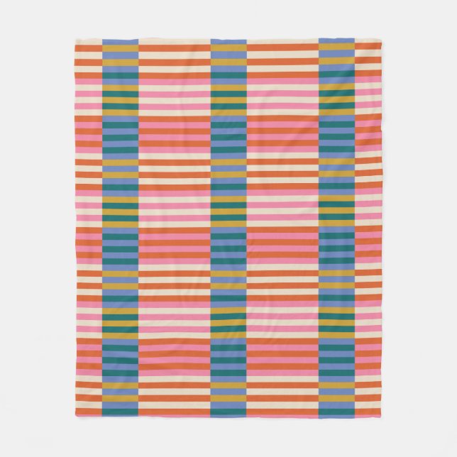 Modern Festive Play Rand Fleecefilt (Framsidan)