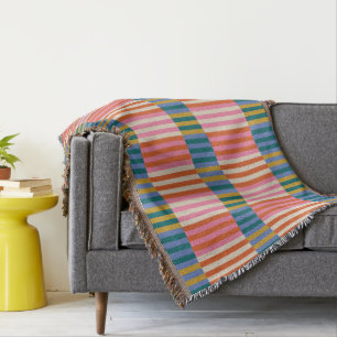 Modern Festive Play Stripe Filt