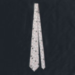 Modern Festive Träd och fallande Snö Mönster Slips<br><div class="desc">Modern Festive Träd och Falling Snö Mönster Neck Tie - Modern festive julgranar,  black,  white and rosa on a grått bakgrund. Gör en underbar gåva.</div>