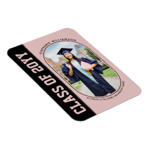 Modern fet gradfoto skola högskola examen magnet