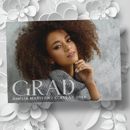 Modern fet med fetstil, transparent text, grad Fot Meddelande