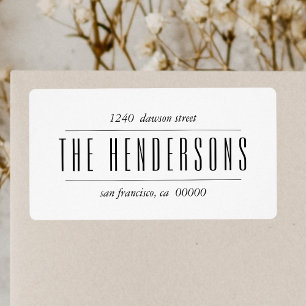 Modern fet skript-familj Namn Fraktsedel