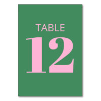 Modern fet typografi Rosa Grön Bat Mitzvah