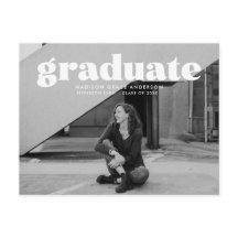 Modern fet vit överlägg - Studentfest