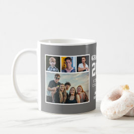 Modern fetstil 4 Fotokollage Studenten Kaffemugg