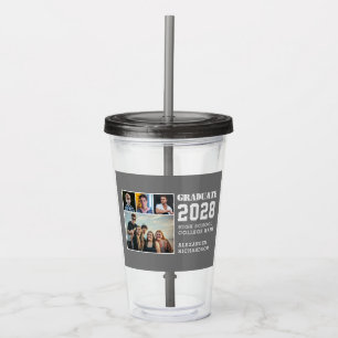 Modern fetstil 4 Fotokollage Studenten Take Away Mugg