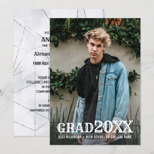 Modern fetstil - minimalt foto Studenten Meddelande
