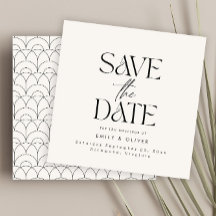 Modern fetstil typografi vigsel cream svart elegan