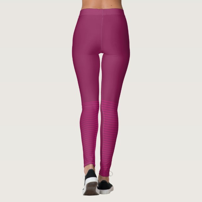 Modern fetstilt Elegant Leggings (Baksida)