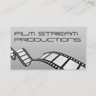 Modern filmregissör Filmproducent Visitkort