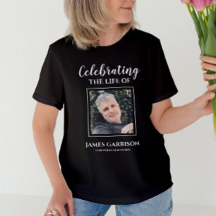 Modern Firande i livet med Bild Memorial T Shirt
