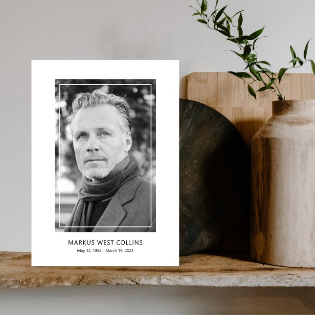 Modern Firande Photo Memorial Program (Skapare uppladdad)