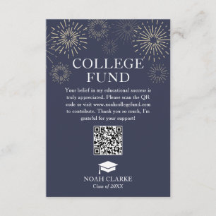 Modern Fireworks College Fund Studenten Tilläggskort