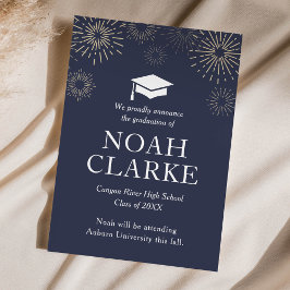 Modern Fireworks Studenten-meddelande Meddelande