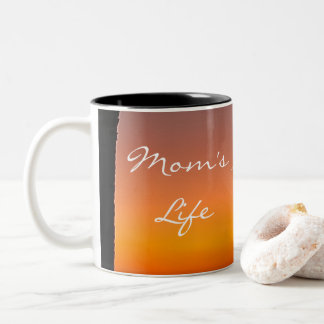 Modern First Mother’s Day Mug - Sunset Två-Tonad Mugg