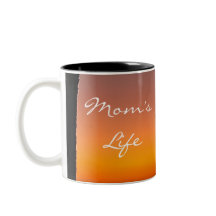 Modern First Mother's Day Mugg - Solnedgång