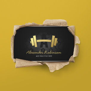 Modern Fitness Bodybuilding Visitkort