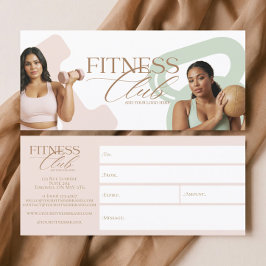 Modern Fitness Personal Trainer Gift Certificate