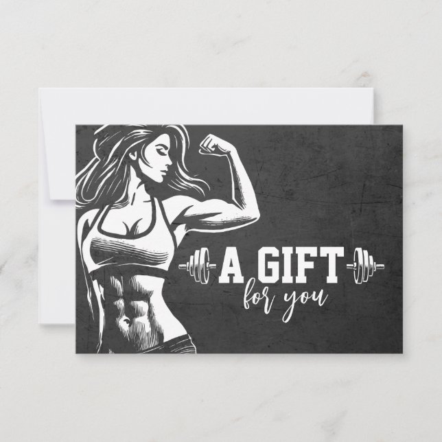 Modern Fitness Trainer Bodybuilding Gym Instructor (Framsida)