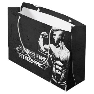 Modern Fitness Trainer Bodybuilding Gym Instructor