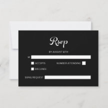 Modern Flair Script Minimalist White Bröllop