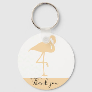 Modern Flamingo, Tack Nyckelring