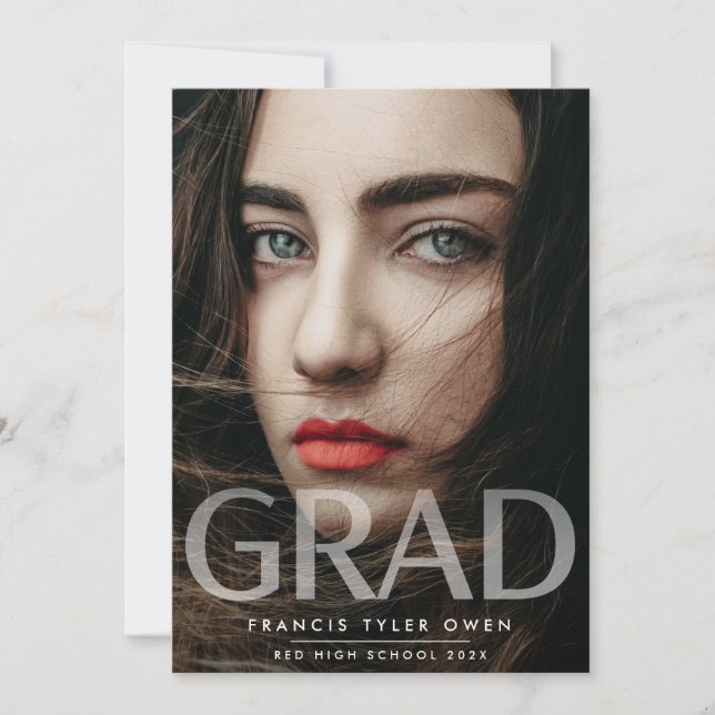 Modern FLD-toningsfotoklass för GRAD Meddelande (Framsida)