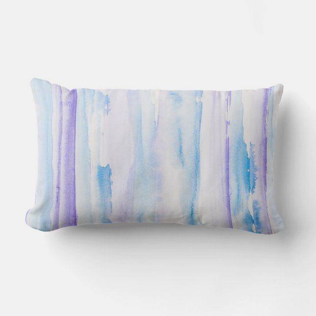 Modern flerfärgad ländkudde lumbarkudde (Framsida)