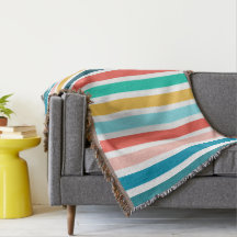 Modern, flerfärgat sommarfärgat Lodrät Rand