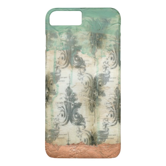 Modern Fleur De Lis Design Case-Mate iPhone Skal (Baksida)