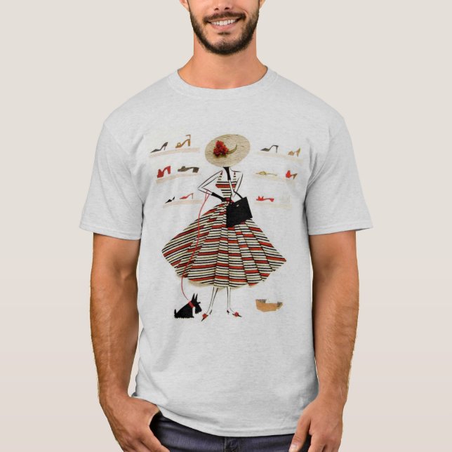 Modern flicka 32 tee (Framsida)
