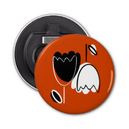 Modern Floral  Flasköppnare