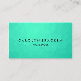 Modern flott blåttelegant visitkort