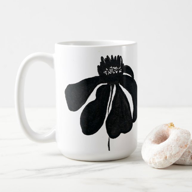 Modern Flower Mugg (Med munk)