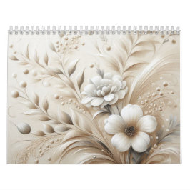 Modern Flowers Kalender
