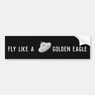 Modern Flying Saucer Bildekal