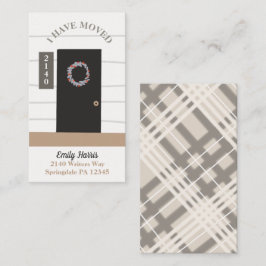 Modern Flytta vid dörröppning Tilläggskort