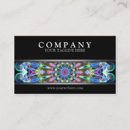 Modern flyttarullaMandala Visitkort