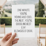 Modern Födelsedagsfest Funny Mamma Pappa bästa vän Kort<br><div class="desc">Bästa vänner-kortet för den moderna Födelsedagsfesten Pappa</div>