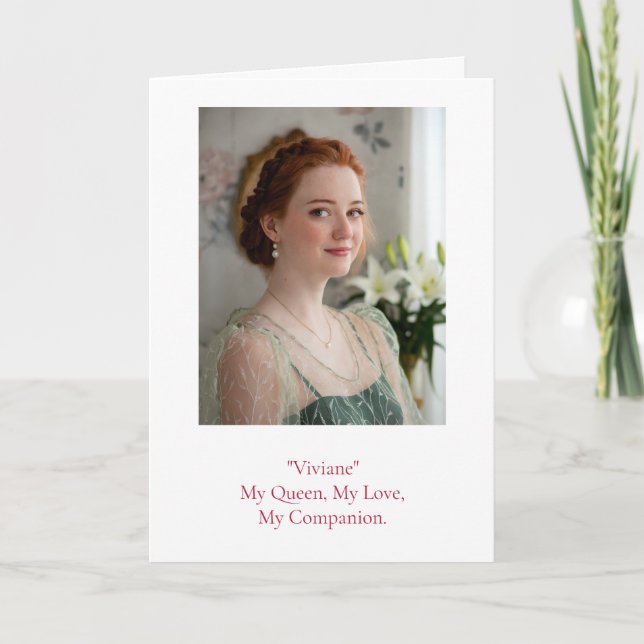 Modern födelsedagsfotokort kort (Framsida)