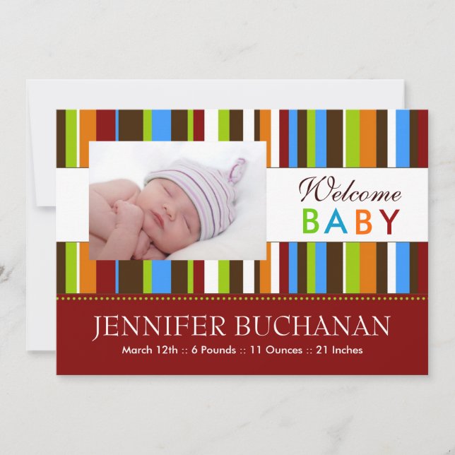 Modern födelsevarning meddelande (Framsida)