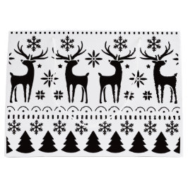 Modern Folk Art Christmas Reindeer