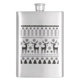 Modern Folk Art Christmas Reindeer Fickplunta